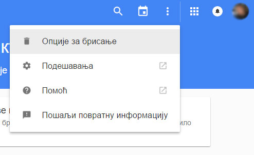 brisanje glasovnih komandi