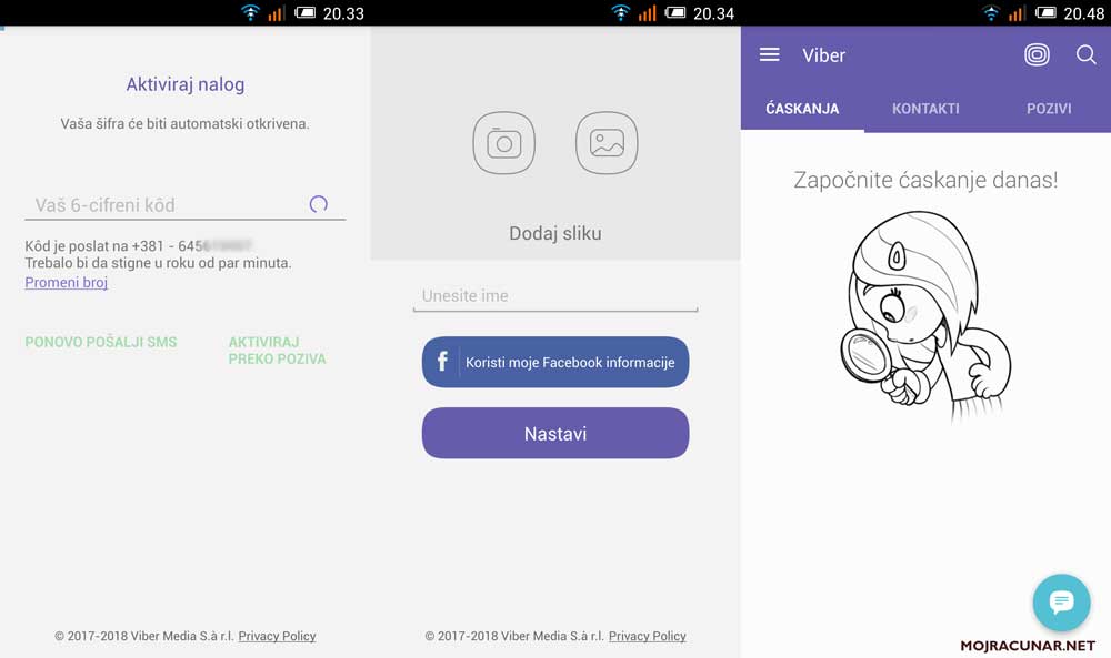 Instaliranje Vibera